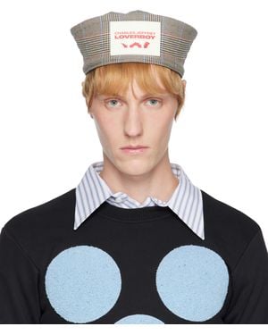 Charles Jeffrey Ssense Exclusive Sailor Hat - Blue