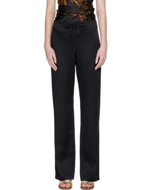 Dries Van Noten Drawstring Pants - Black