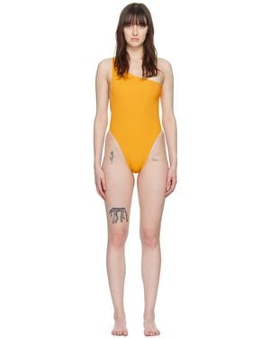 Louisa Ballou Plunge One-piece Swimsuit - Black