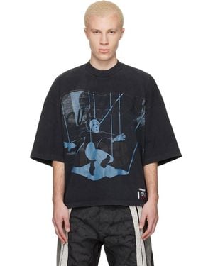 RIVINGTON roi Rebis Left Out Vintage T-Shirt - Black
