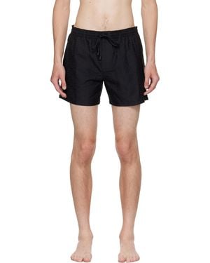 Balmain ブラック モノグラム スイムショーツ