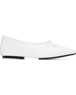 About Arianne Mila Ballerina Flats - White