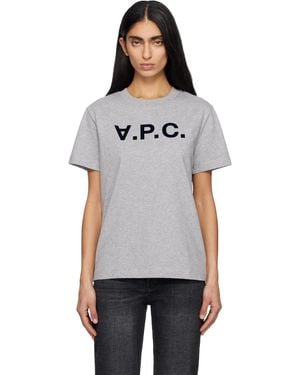 A.P.C. Standard Grand 'Vpc' T-Shirt - Black