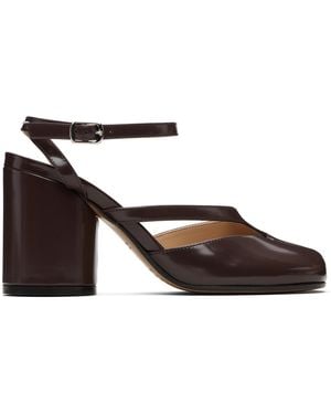 Maison Margiela Tabi Pump Heeled Sandals - Black