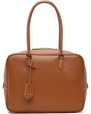 DUNST Classic 28 Leather Bag - Brown