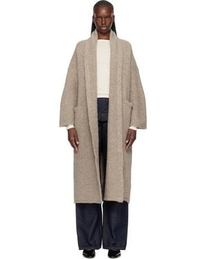 Lauren Manoogian Long Shawl Cardigan - Black