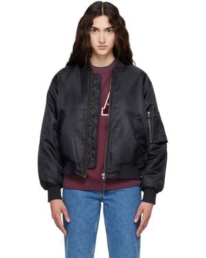Anine Bing Leon Bomber Jacket - Black