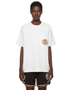 Bode Off- Sportsman Patch Pocket T-Shirt - White