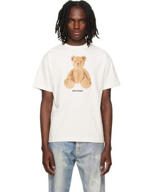 Palm Angels Off- Bear T-Shirt - White