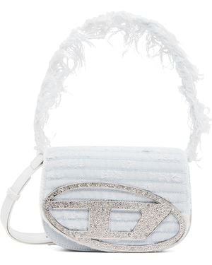DIESEL 1Dr-Iconic Shoulder Bag - White