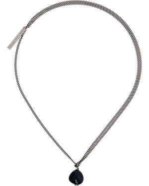 Dries Van Noten Stone Necklace - Natural
