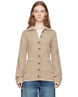 Rag & Bone ブラウン Danica カーディガン - ナチュラル