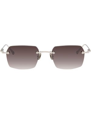 Matsuda Lunettes De Soleil M5008 Argentées - Noir