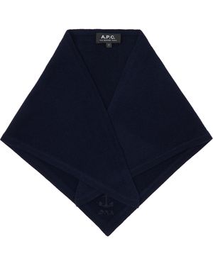 A.P.C. Karl Scarf - Blue