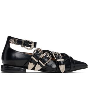 Toga Polido Flats - Black
