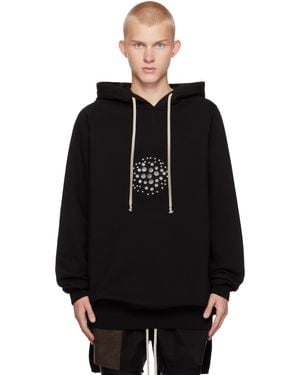 【Rick Owens】Porterville Jason フーディ Black Porterville Jason Hoodie by Rick Owens DRKSHDW on Sale