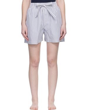 Tekla Poplin Pyjama Shorts - Multicolour