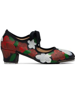 Comme des Garçons Flowers Tap Dance Shoes - Black