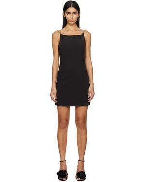 Gcds Black Chain Minidress