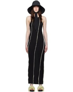 Nanushka Wanda Maxi Dress - Black