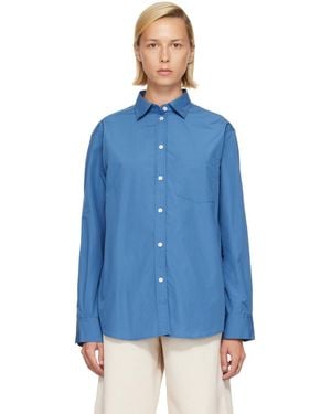Rohe Classic Fit Shirt - Blue