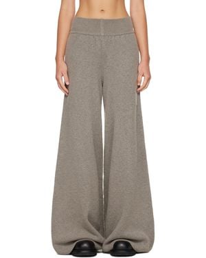 Rick Owens Tower Loose Lounge Pants - Brown