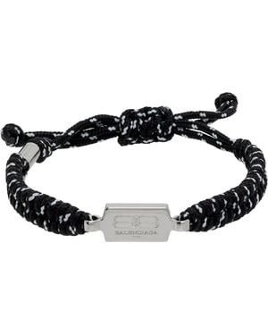 Balenciaga Saint-Germain Lace Bracelet - Black