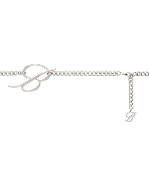 Blumarine 'B' Monogram Belt - Black