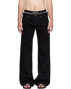 Raimundo Langlois Bootcut Jeans - Black