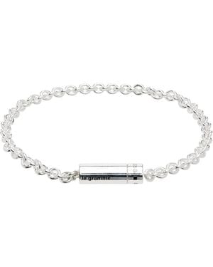 Le Gramme Cable Chain 'Le 11G' Bracelet - Metallic