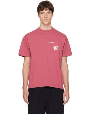 Palmes Forever Pocket T-Shirt - Red