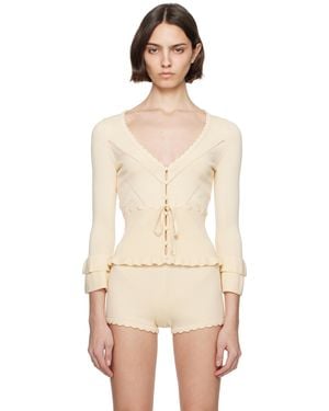 GUIZIO Mathilde Cardigan - Natural