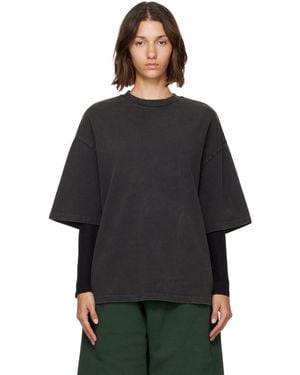 Entire studios Heavy Boxy T-Shirt - Black