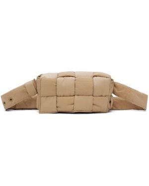 Bottega Veneta ミニ Cassette パッド入り バッグ - ブラック