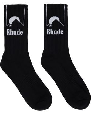 Rhude '' Moonlight Socks - Black