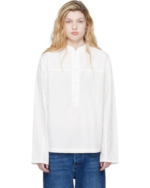 Studio Nicholson Chemise Vega Blanche