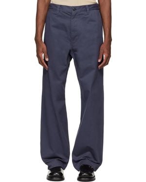 vowels Work Pants - Blue