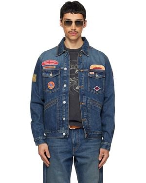 Isabel Marant Jarvey Denim Jacket - Blue