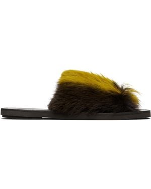 Dries Van Noten Open Toe Sandals - Black