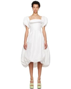 Kika Vargas Ssense Exclusive Reshma Midi Dress - Black