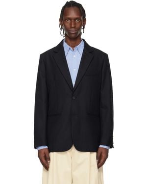 Studio Nicholson Aaron Levine Edition Burlington Blazer - Black
