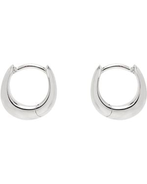Tom Wood Ice Huggie Earrings - Black