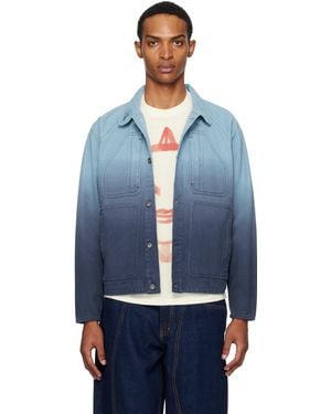 Dime Dipped Chore Jacket - Blue