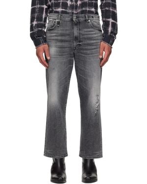 R13 X-Boyfriend Jeans - Grey