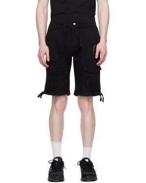 BBCICECREAM Short Noir À Écussons