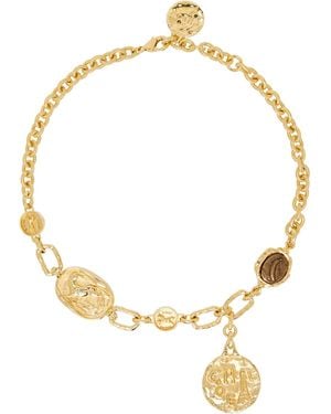 Chloé 'The Medals' Choker - Metallic