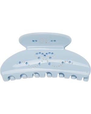 Sandy Liang Princess Hair Claw Clip - Blue