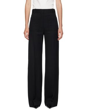Victoria Beckham Alina Tailored Trousers - Black