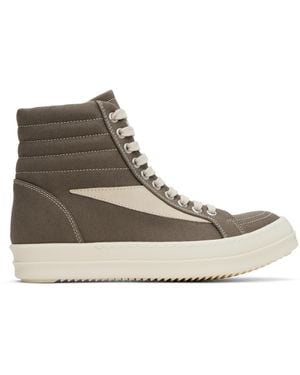 Rick Owens Porterville Vintage High Sneaks Trainers - Black