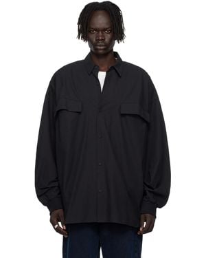 Fear Of God Chemise Oxford Noire - Bleu